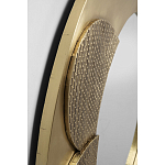 Зеркало золотое со вставками в виде геометрических фигур варинант исполнения - 4 | Loft Concept в Кирове