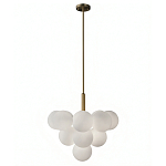 Люстра круглая со стеклянными сферами Maleficent варинант исполнения - 4 | Loft Concept в Кирове