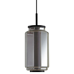 Подвесной светильник с дымчатым плафоном Jarrty 27 см варинант исполнения - 1 | Loft Concept в Кирове