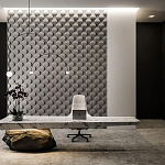 Гипсовая 3D Панель M-06 варинант исполнения - 1 | Loft Concept в Кирове