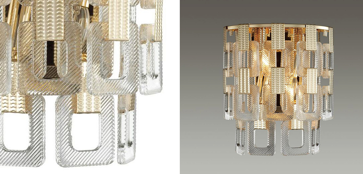 Бра Ribbed Elements Pendant Бра Ribbed Elements Pendant - Loft-Concept в Кирове