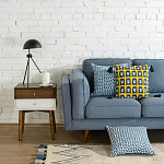 Чехол на подушку с двусторонним принтом и кисточками Ophelia Grove варинант исполнения - 4 | Loft Concept в Кирове