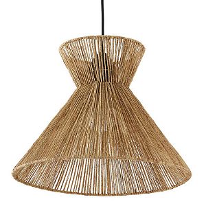 Подвесной светильник Signe Wicker Hemp Beige Horn