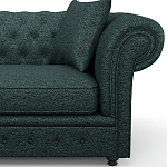 Мебельная ткань Шенилл темно-зеленый цвет 138 см T4-39 варинант исполнения - 6 | Loft Concept в Кирове