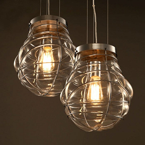 Подвесной светильник Steampunk Glass Shape