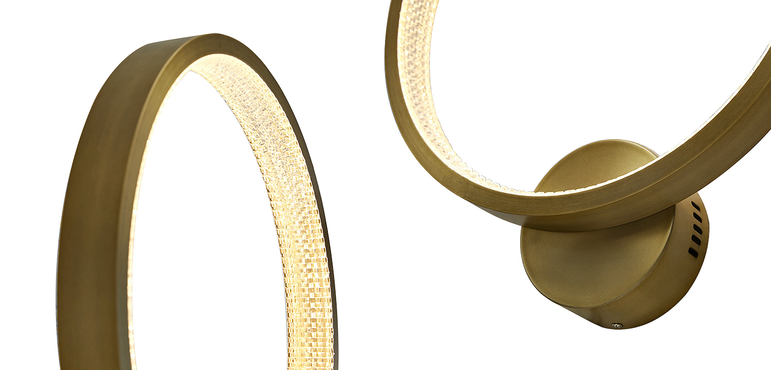 Бра Ring Light Gold Sconce Бра Ring Light Gold Sconce - Loft-Concept в Кирове