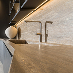 Кухонный гарнитур с раздвижными дверцами TIVALÌ 2.0 BY YABU PUSHELBERG Dada Engenereed Kitchen варинант исполнения - 6 | Loft Concept в Кирове