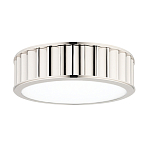 Потолочный светильник с гофрированным серебрянным абажуром Millennium варинант исполнения - 1 | Loft Concept в Кирове