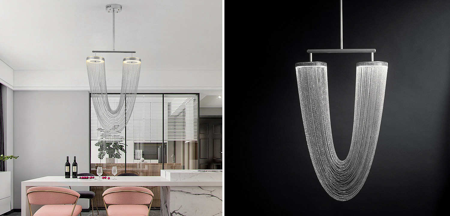 Люстра Otero Silver Larose Guyon Люстра Otero Silver Larose Guyon - Loft-Concept в Кирове