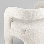 Кресло дизайнерское для лаунж зоны жемчужного цвета Pearl Lounge варинант исполнения - 5 | Loft Concept в Кирове