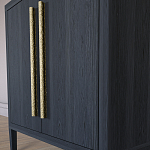 Современный Буфет Primo с 2 дверцами Черный дуб варинант исполнения - 5 | Loft Concept в Кирове