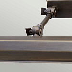 Светильник для картин с призматическим плафоном и двойными регулируемыми шарнирами Elstead Lighting варинант исполнения - 45 | Loft Concept в Кирове