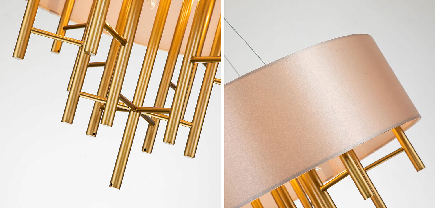 Люстра Oswell Lampshade Chandelier Люстра Oswell Lampshade Chandelier - Loft-Concept в Кирове