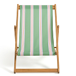 Шезлонг из акации и ткани Argentina варинант исполнения - 4 | Loft Concept в Кирове