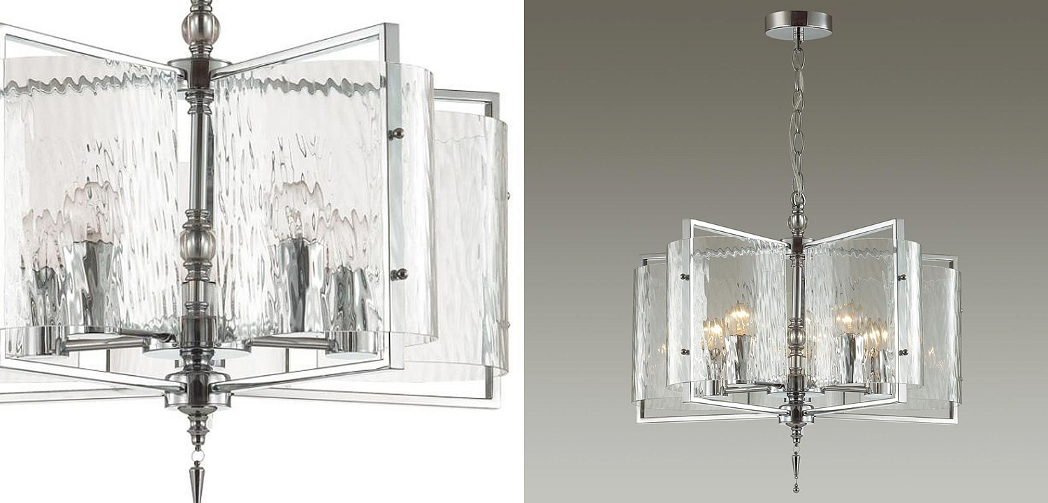 Люстра Karissa Chrome Chandelier 48 Люстра Karissa Chrome Chandelier 48 - Loft-Concept в Кирове