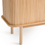 Длинный низкий буфет с 2-мя раздвижными дверцами Toinette Light Cupboard варинант исполнения - 6 | Loft Concept в Кирове