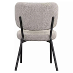 Стул мягкий с серо-бежевой буклированной обивкой Inspiration from Provence варинант исполнения - 4 | Loft Concept в Кирове