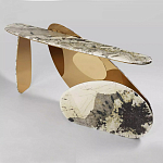 Консоль в виде овальных элементов Jinye console варинант исполнения - 2 | Loft Concept в Кирове