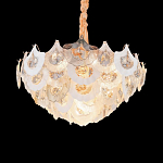 Люстра круглая с многослойными элементами в виде лепестков Embodiment варинант исполнения - 1 | Loft Concept в Кирове