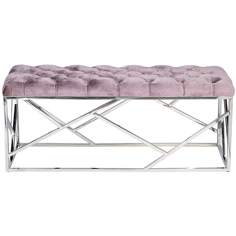 Банкетка Marietas DARK PINK Темно-розовый Банкетка Marietas DARK PINK Темно-розовый в Кирове | Loft Concept
