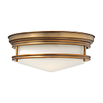 Потолочный светильник с белым матовым стеклянным плафоном в форме перевернутого конуса Hinkley варинант исполнения - 1 | Loft Concept в Кирове