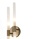 Бра с двумя цилиндрическими матовыми плафонами на круглом основании Delta Light варинант исполнения - 3 | Loft Concept в Кирове