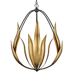 Люстра грушевидной формы с волнистыми листьями Foliage of Leaf Forms варинант исполнения - 2 | Loft Concept в Кирове