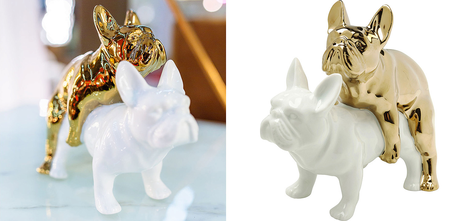 Статуэтка Bulldog Lovers Статуэтка Bulldog Lovers - Loft-Concept в Кирове