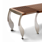 Дизайнерский раздвижной обеденный стол Poltronova Split Dining Table варинант исполнения - 2 | Loft Concept в Кирове