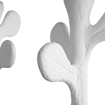 Люстра с белым каркасом и тканевыми абажурами Natural Stems варинант исполнения - 2 | Loft Concept в Кирове