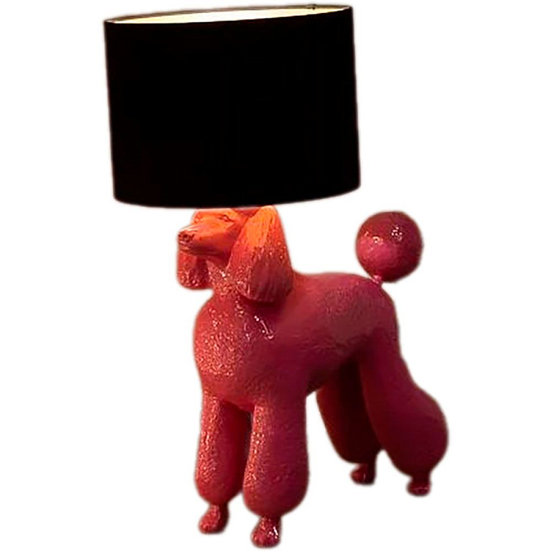 Лампа COLLECTION OF DOGS с абажуром Пудель Белый Черный Красный Золотой Серебряный Лампа COLLECTION OF DOGS с абажуром Пудель Белый Черный Красный Золотой Серебряный в Кирове | Loft Concept