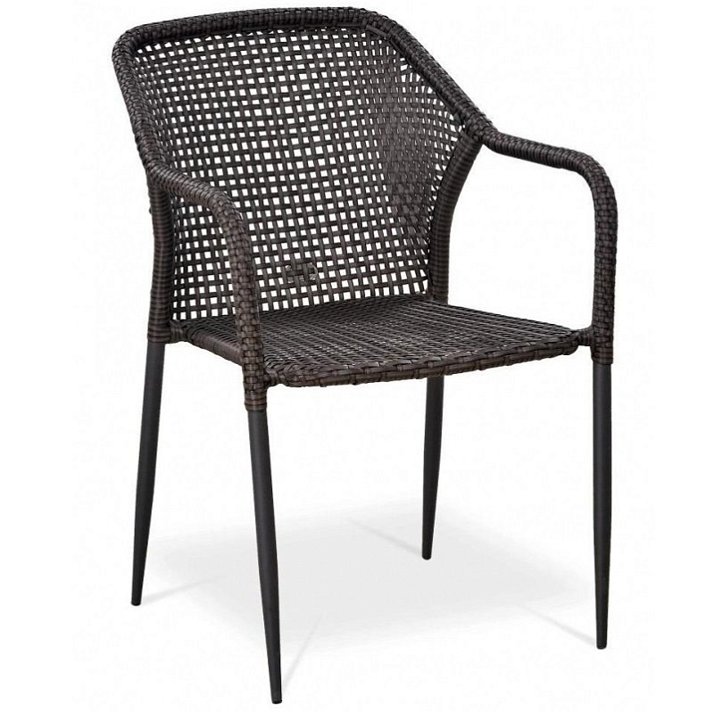 Стул Rottan stool brown Коричневый Черный Стул Rottan stool brown Коричневый Черный в Кирове | Loft Concept