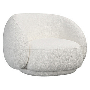 Кресло Irwin White Boucle Collection Armchair