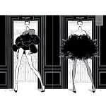 Megan Hess. Elegance варинант исполнения - 5 | Loft Concept в Кирове