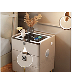 Умная прикроватная тумбочка c зарядкой для телефона Smart Furniture варинант исполнения - 4 | Loft Concept в Кирове