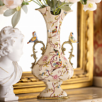 Ваза из фарфора с бронзовыми вставками Eden Garden варинант исполнения - 8 | Loft Concept в Кирове