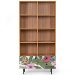 Широкий стеллаж с принтом Elise Rack варинант исполнения - 10 | Loft Concept в Кирове