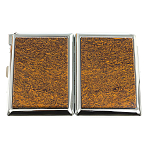 Портсигар с газовой зажигалкой из натурального камня Яшма Змеиная Stone Cigarettes Cases варинант исполнения - 9 | Loft Concept в Кирове