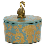 Фарфоровая шкатулка Swan Lake варинант исполнения - 5 | Loft Concept в Кирове