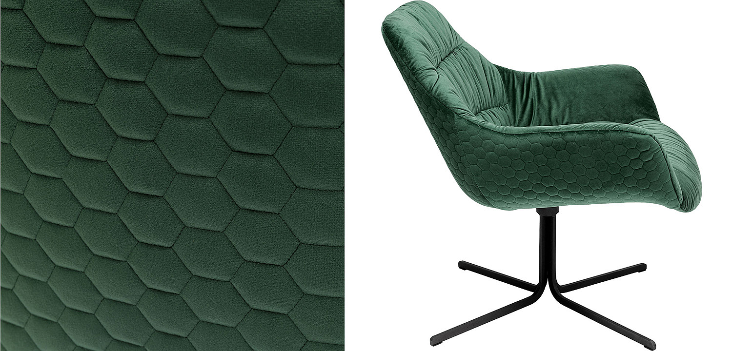 Кресло вращающееся Green Honeycomb - Loft-Concept в Кирове