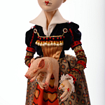 Авторская кукла Красная Королева Iracebeth of Crims варинант исполнения - 4 | Loft Concept в Кирове