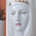 Ваза с золотисто-белыми фрагментами Faces of Imagination варинант исполнения - 8 | Loft Concept в Кирове