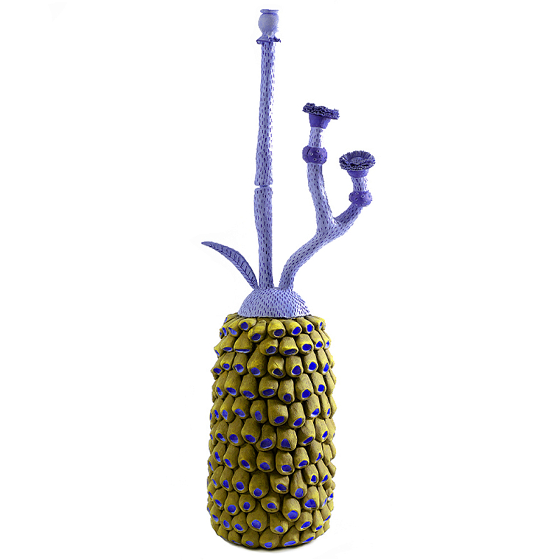 Статуэтка фрукт Pandora Tropical Fruit Brown Flowers 32 Оливковый Сиреневый в Кирове | Loft Concept 