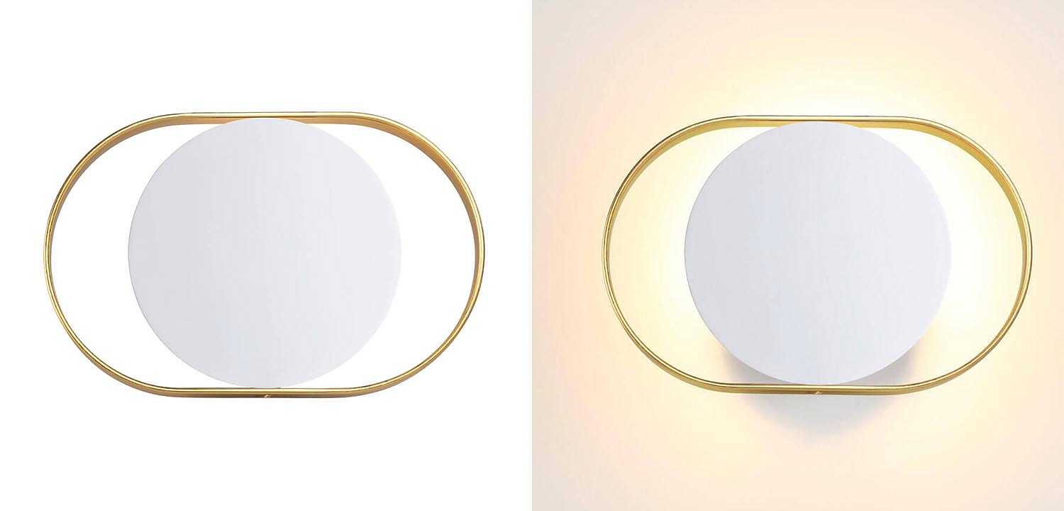 Бра Globo Ocular Sconce Oval White Бра Globo Ocular Sconce Oval White - Loft-Concept в Кирове