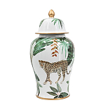 Ваза из фарфора с ручной росписью Leopard Collection  варинант исполнения - 3 | Loft Concept в Кирове