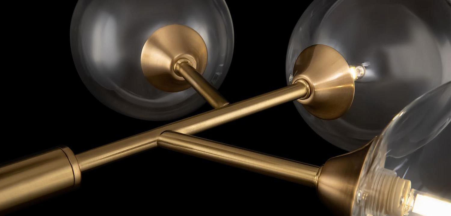Потолочная люстра Gallotti & Radice Bronze 6 Потолочная люстра Gallotti & Radice Bronze 6 - Loft-Concept в Кирове