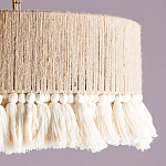 Люстра круглая плетеная с кисточками Solar Glow варинант исполнения - 7 | Loft Concept в Кирове