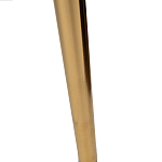 Стул бежевый из экокожи на золотых ножках Attribute of Elegance варинант исполнения - 5 | Loft Concept в Кирове