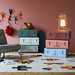 Металлический сундук Metal Chest Black варинант исполнения - 5 | Loft Concept в Кирове