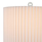 Настольная лампа с прозрачным корпусом и фактурным абажуром Charm and Luxury варинант исполнения - 2 | Loft Concept в Кирове